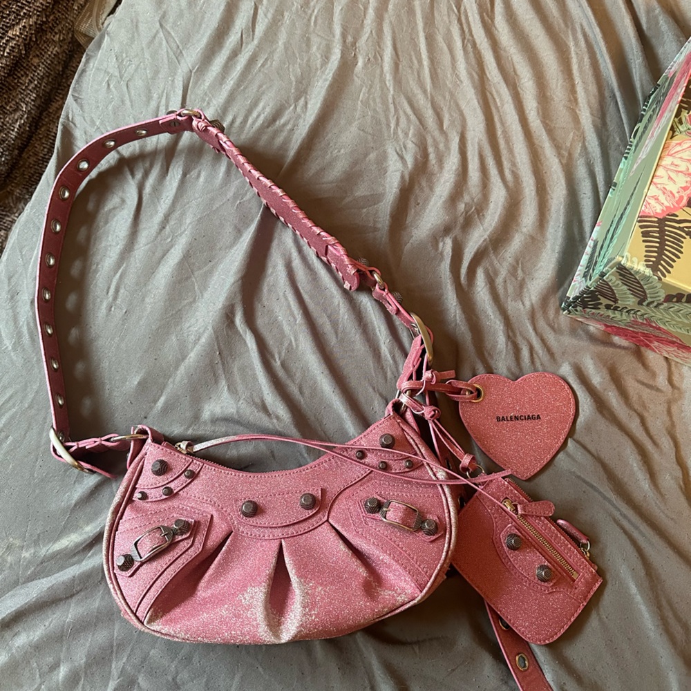 **STILL AVAILABLE** Balenciaga Le Cagole XS Shoulder Bag Sweet Pink